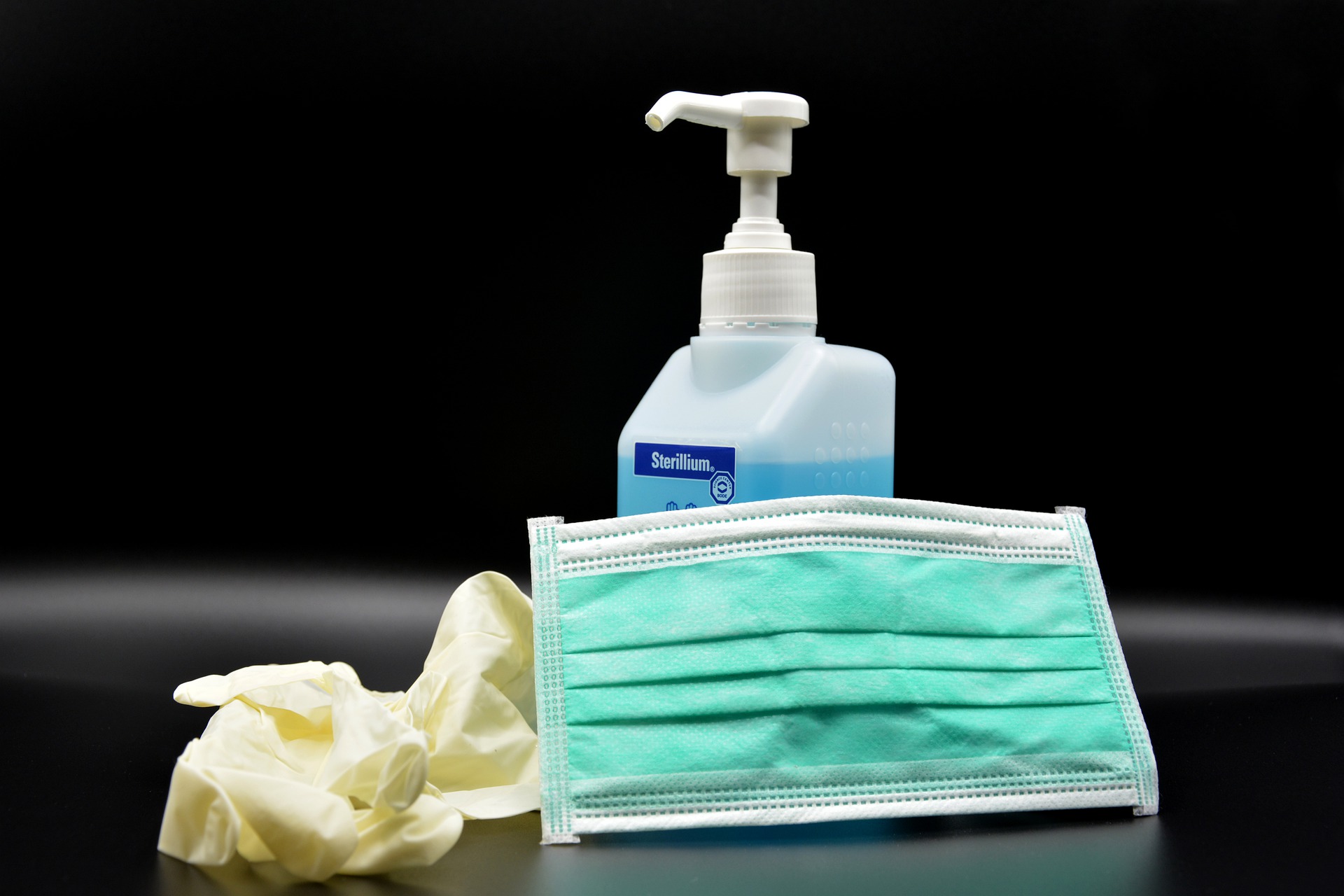 mask, sanitiser, gloves - end of Covid restrictions